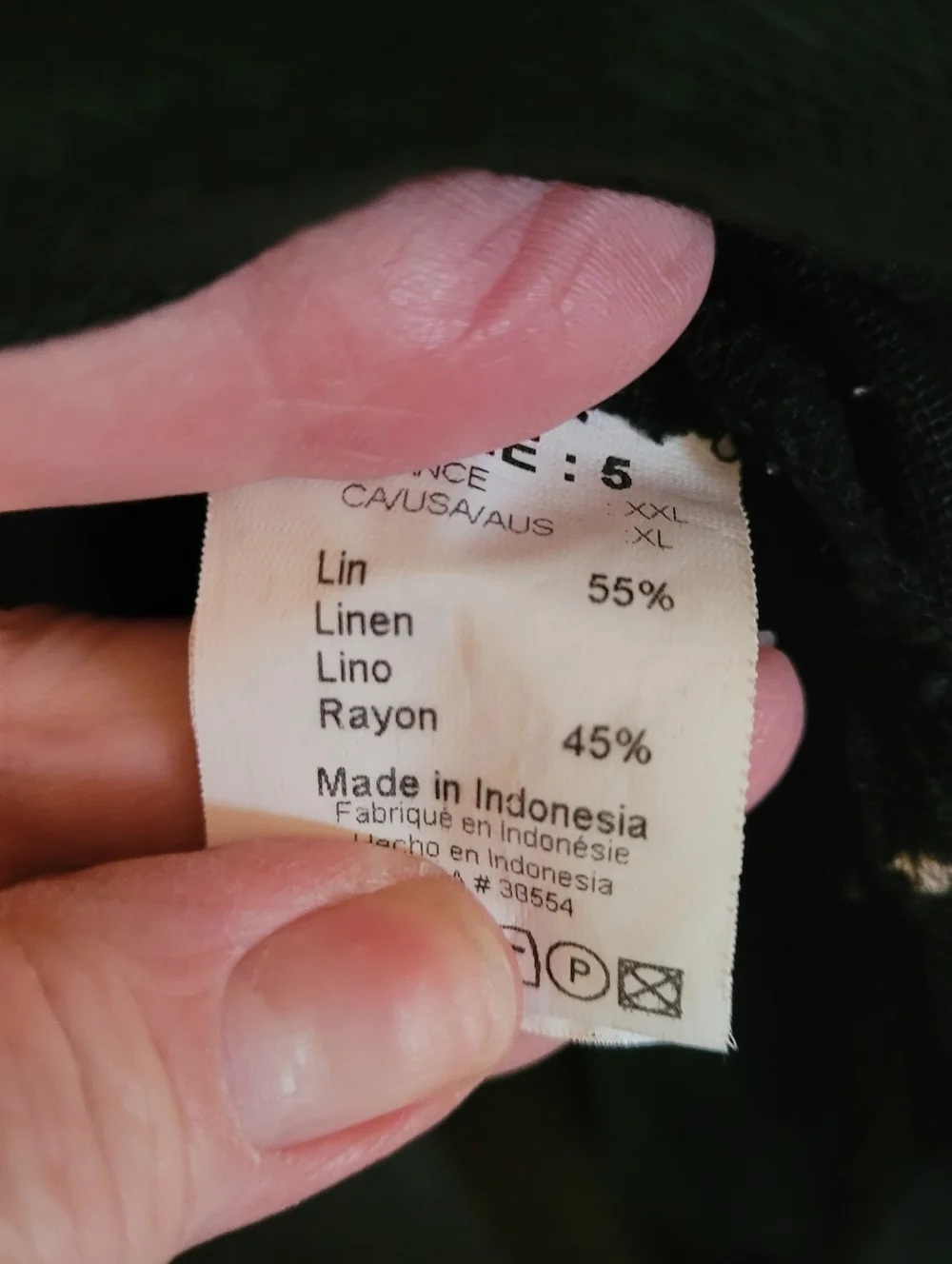 Tara Vao linen blend lightweight funky jacket - XL. Y4 - Picture 9 of 10
